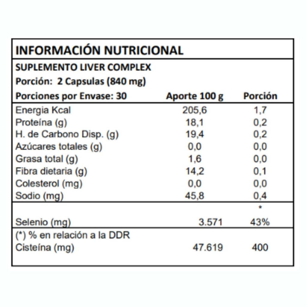 Liver Complex Depurador de Hígado