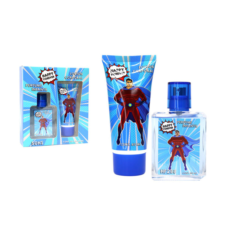 SET PERFUME NIÑO 50ML + LOCION CORPORAL PERFUMADA 60ML -FLOWER SECRET