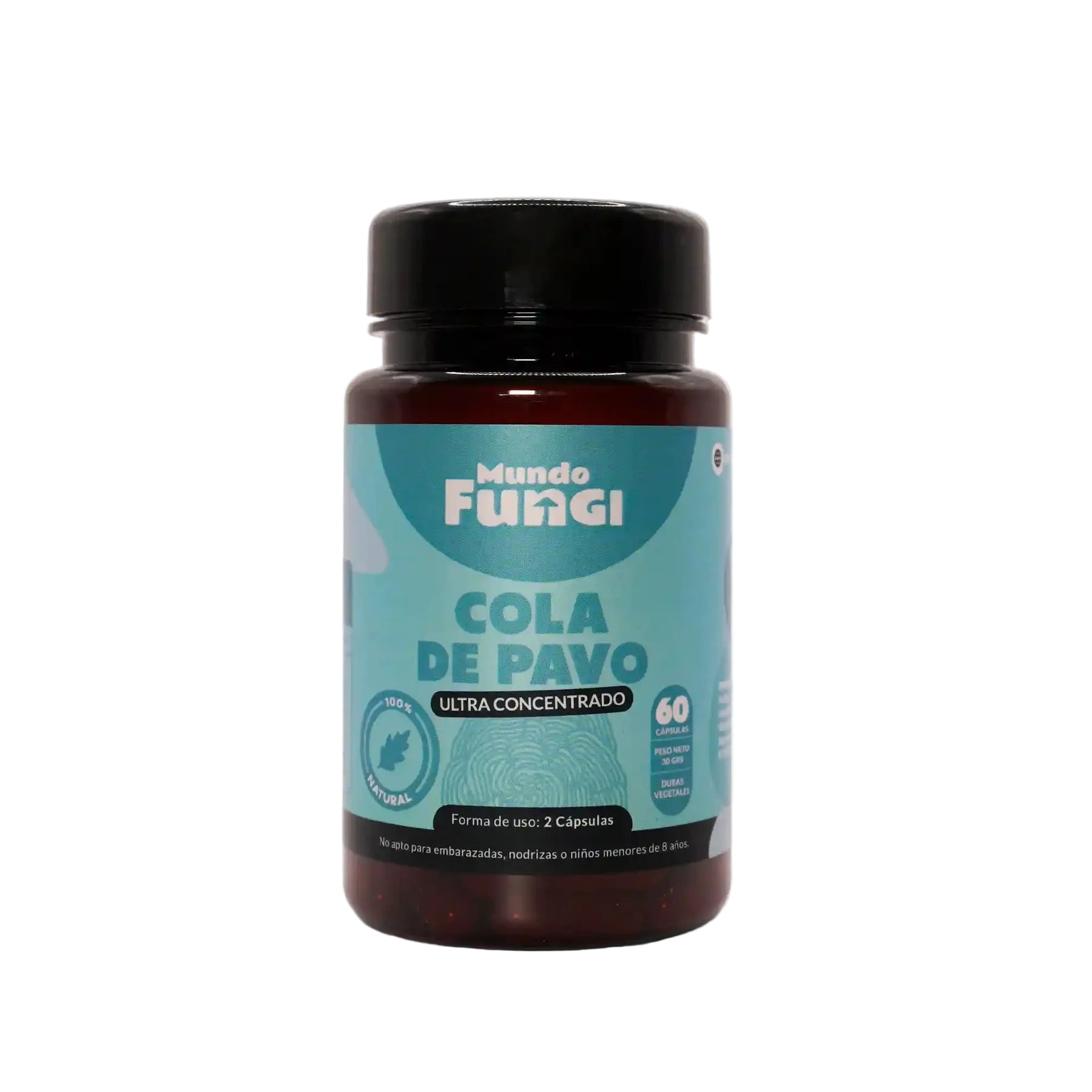 Cola de Pavo ultra concentrado en capsula