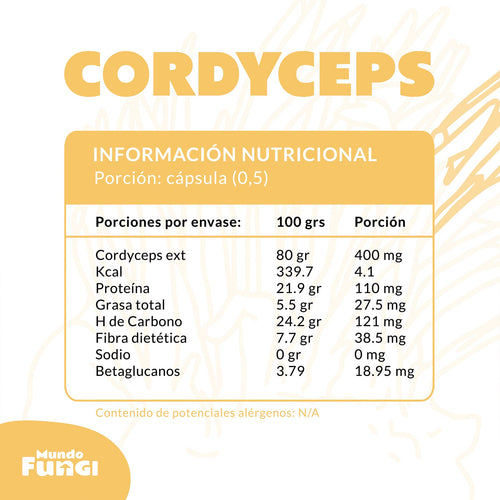Cordyceps ultra concentrado