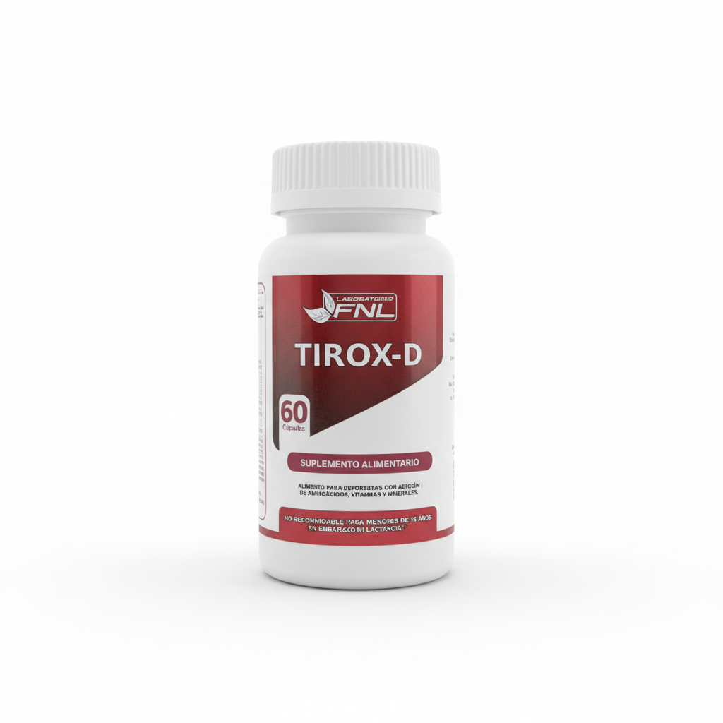 Tirox-D con fondo blanco