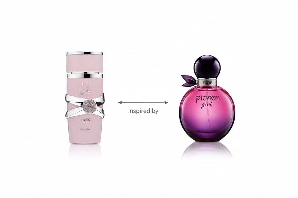 Yara inspirado en Poison Girl Dior