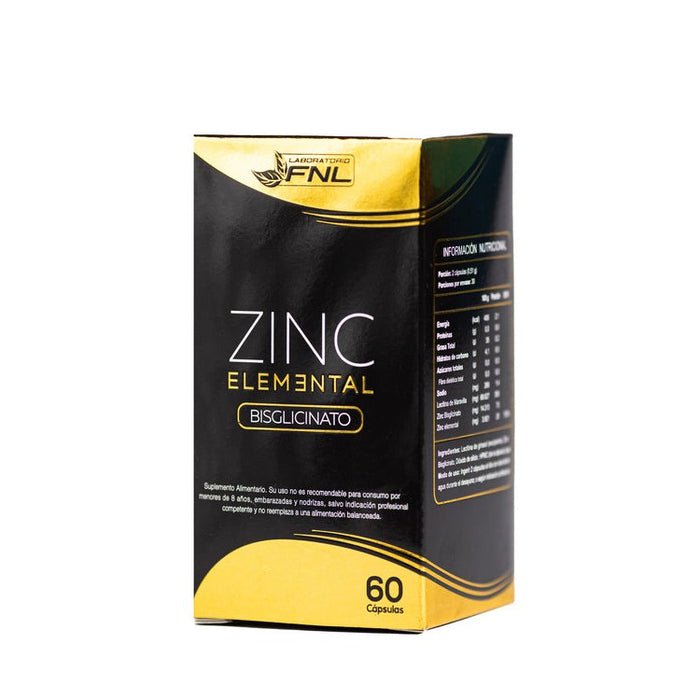Zinc elemental Bisglinato